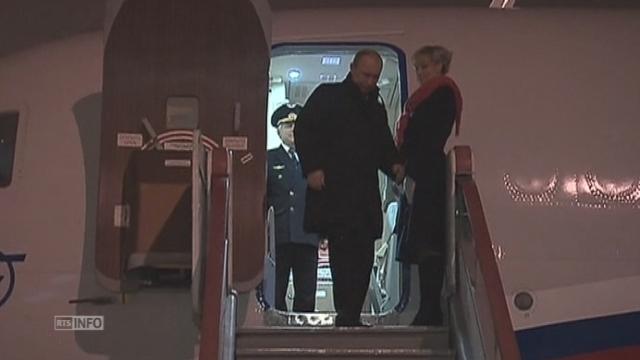 Vladimir Poutine rend visite aux victimes à Volgograd