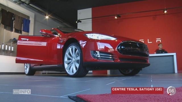 La voiture électrique Tesla commence à se faire une place en Suisse