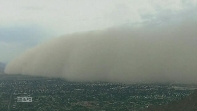 Tempête de poussière en Arizona