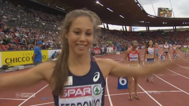 800 m dames. 2e demi-finale: avec Selina Büchel (SUI)