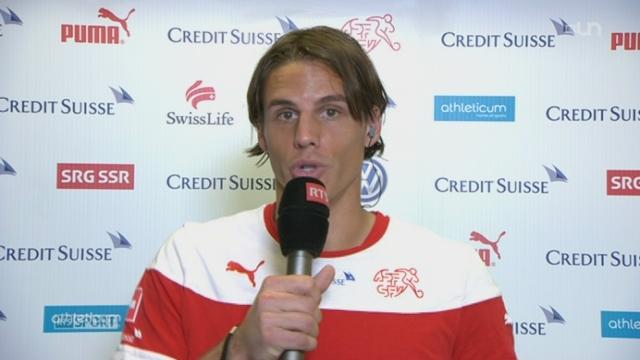 Football - Qualif Euro 2016: entretien avec Yann Sommer, nouveau gardien titulaire de l'équipe de Suisse (2-2)