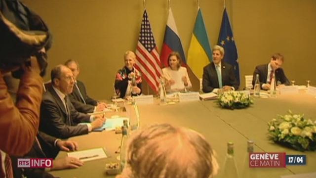 Crise ukrainienne: les discussions se prolongent à Genève