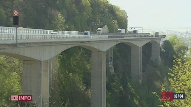 Les travaux prévus sur le viaduc de Chillon annoncent des nuisances considérables