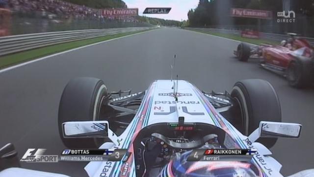 40e tour; Bottas passe en 3e position devant Räikönnen à 4 tours de la fin.