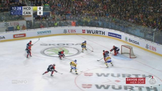Hockey-Coupe Spengler: Genève-Servette débute bien le tournoi en battant les Russes d'Ufa