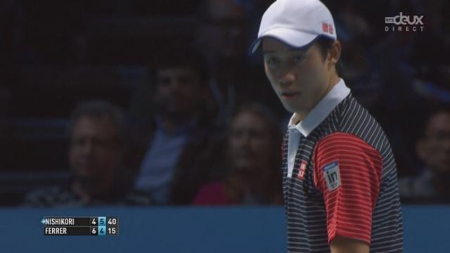 Tennis - ATP Master, Nishikori - Ferrer (4-6, 6-4)