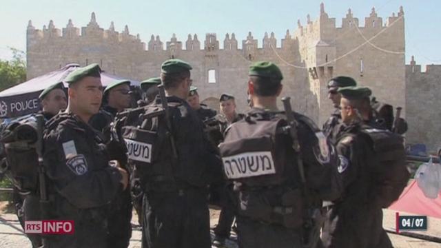 Israël: la police déploie des moyens exceptionnels à Jérusalem-est