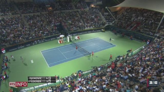 Tennis- Open de Dubaï: Federer bat Djokovic en demi-finale