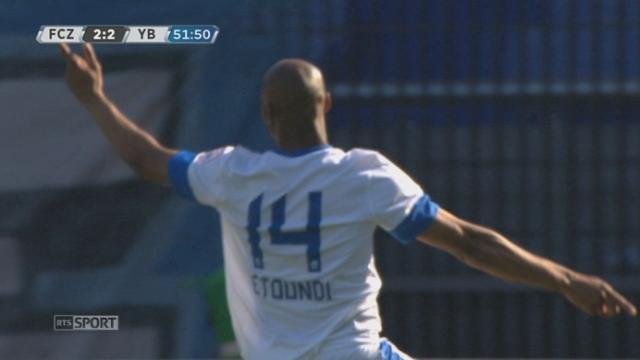 FC Zürich - Young Boys (2:2): Franck Etoundi double la mise