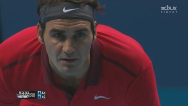 Federer - Murray (2-0): Federer break le britannique et entre réellement dans la partie