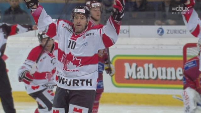 Genève-Servette - Team Canada (5-4): les Canadiens sont à nouveau dans le match avec le but d’Alexandre Giroux en supériorité numérique