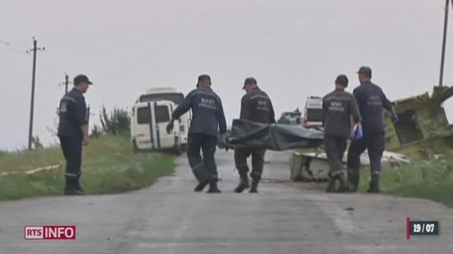 Crash Malaysia Airlines: les premiers enquêteurs sont arrivés en Ukraine