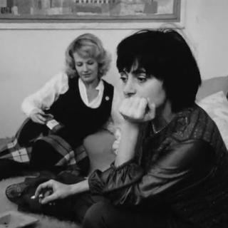 Delphine Seyrig et Agnès Varda en 1972. [RTS]