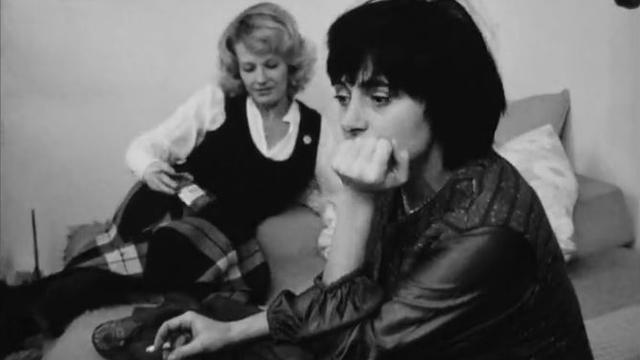 Delphine Seyrig et Agnès Varda en 1972. [RTS]