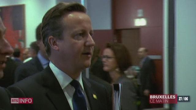 David Cameron a réaffirmé son opposition à la désignation de Jean-Claude Juncker à la présidence de la Commission européenne