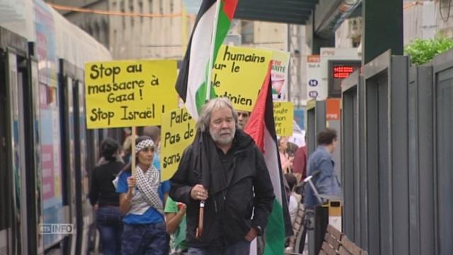 Manifestations de soutien aux Palestiniens en Suisse