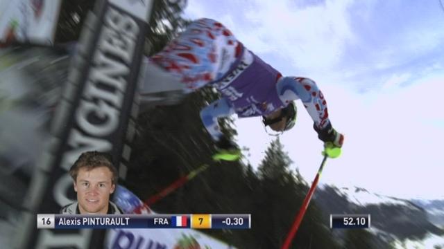 Slalom messieurs, 2ème manche: magnifique victoire du Français Alexis Pinturault
