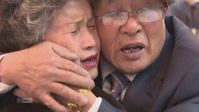 Retrouvailles 60 ans après à la frontière coréenne