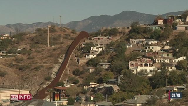 Une barrière de 1200 km sépare les États-Unis du Mexique