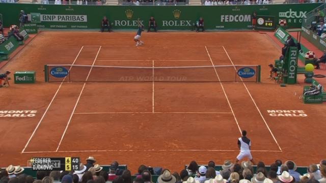 1-2, Federer - Djokovic (7-5): Federer conclut cette première manche sur un ace