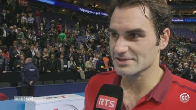 Tennis - Masters de Londres:  Roger Federer n'a laissé aucune chance à Andy Murray