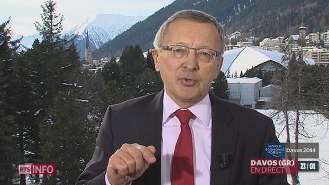 World Economic Forum de Davos: le point avec Xavier Colin sur place
