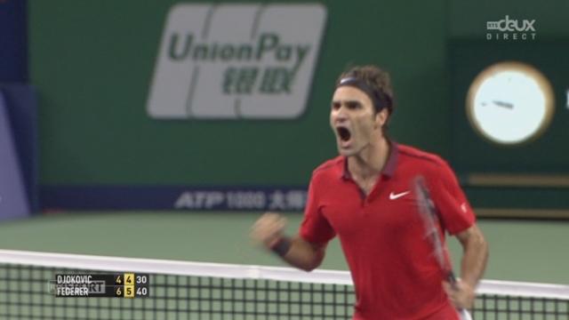 ½ finale, Djokovic - Federer (4-6, 3-6): Roger Federer se qualifie pour la finale!
