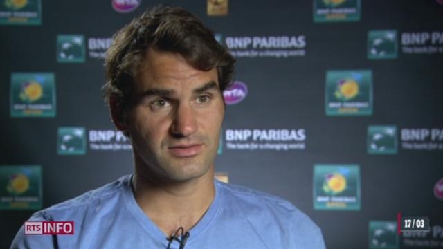 Tennis: Federer perd contre Djokovic à indian Wells, sans frustration