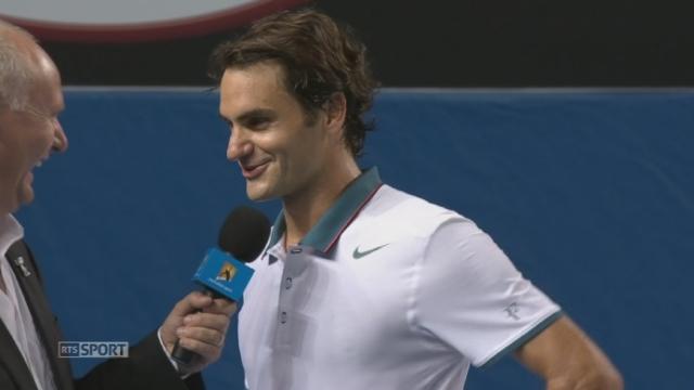 Interview Federer 16 janvier 2014