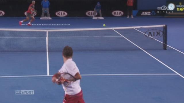 Wawrinka - Nadal (6-3, 6-2, 3-6): Nadal s'impose dans la 3ème manche