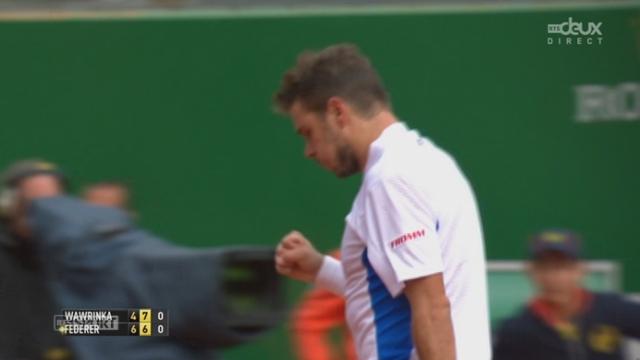 Finale, Wawrinka - Federer (4-6, 7-6): Stan revient dans le match avec le gain de ce tie-break