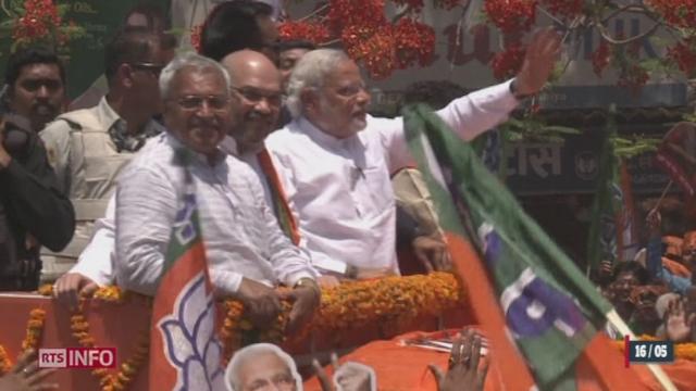 Inde - Election: le nationaliste hindou Narendra Modi fait figure de grand vainqueur
