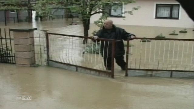 La Bosnie sous les eaux