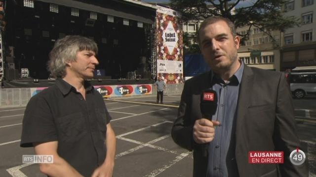 Le premier grand prix suisse de musique a été remis au chanteur des Young Gods