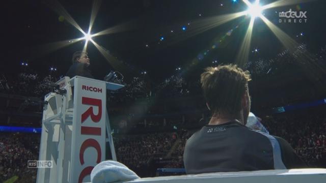 Tension entre Stan Wawrinka et une personne dans le public