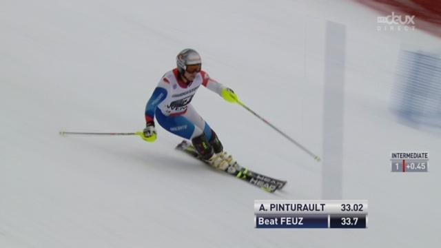 Slalom SC messieurs: Feuz 7