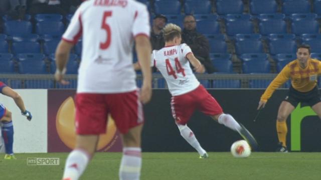 FC Bâle - Salzbourg (0-0): grosse occasion pour les Autrichiens mais Sommer dévie en corner