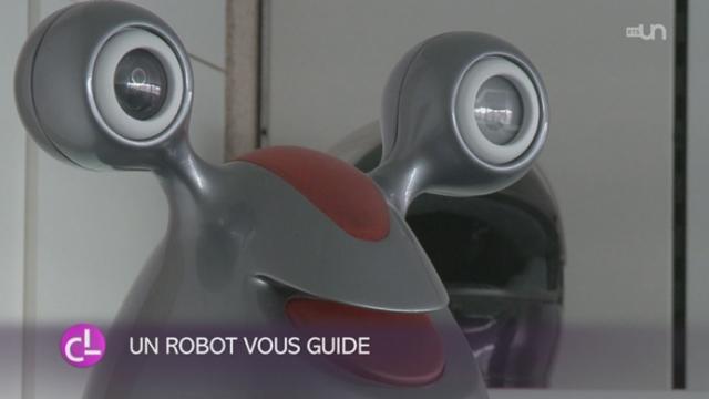 Un robot de la société Bluebotics SA [RTS]