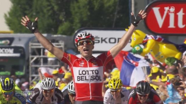 11e étape, Besançon-Oyonnax: après le maillot jaune, Tony Gallopin remporte sa première victoire!