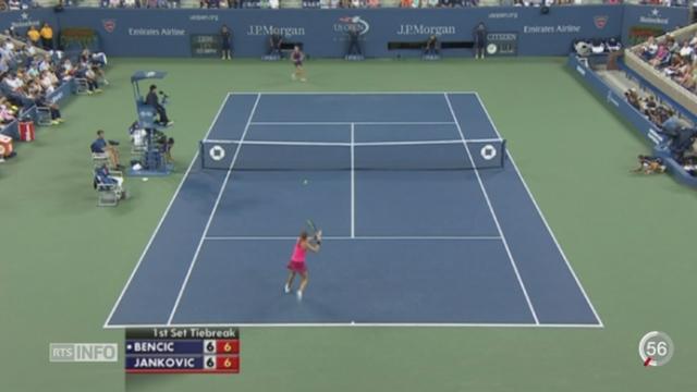 Tennis - US Open: la St-Galloise Belinda Bencic est entrée dans la cour des grands