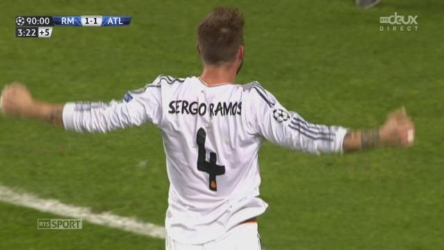 Finale, Real Madrid - Atlético Madrid (1-1): égalisation à la 93e minute de Sergio Ramos ! Incroyable !