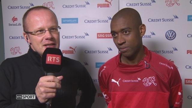 Groupe E, Suisse - Lituanie (4-0): interview de Gelson Fernandes après la victoire