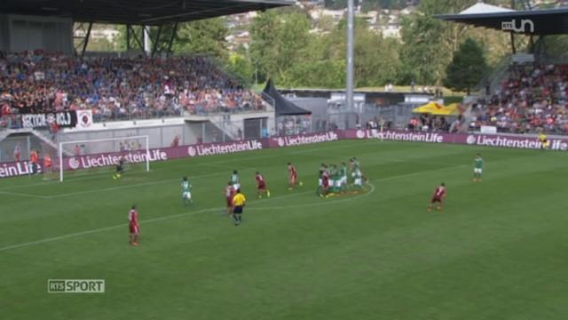 Football- Super League (8e j.): le FC Vaduz et Saint-Gall font match nul (2-2) + tableaux de Super League et de Challenge League