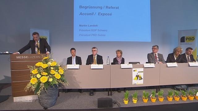 Assemblée des délégués du PBD à Lucerne