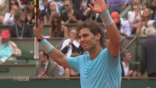 1-8e de finale, Nadal-Lajovic (6-1, 6-2, 6-1): logique victoire de Nadal qui n'aura laissé que 4 jeux à son adversaire