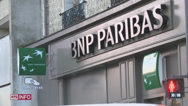 La banque BNP Paribas devra verser 8 milliards de francs