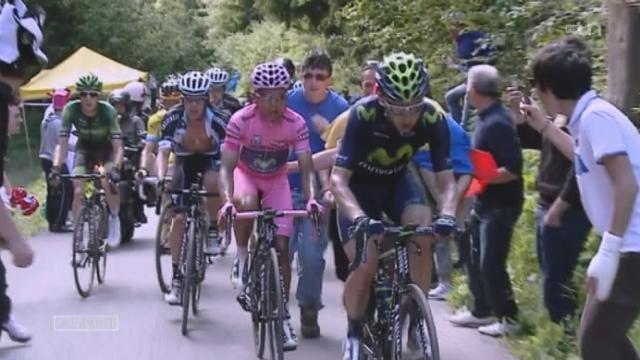Cyclisme: le Colombien Nairo Quintana a fini premier au Giro
