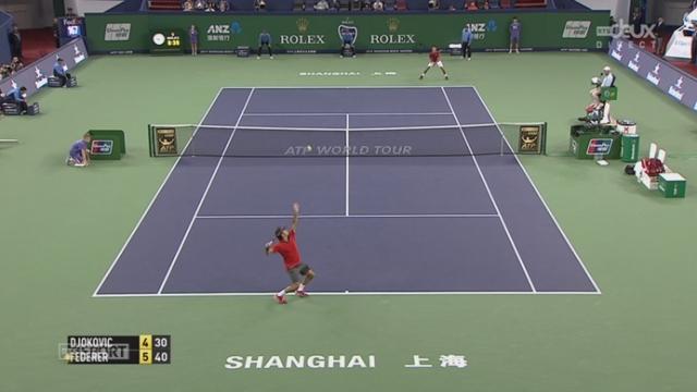 ½ finale, Djokovic - Federer (4-6): en forme impériale, Federer remporte le premier set