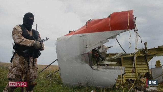 Crash de l'avion Malaysian Airlines: un périmètre de sécurité a été établi