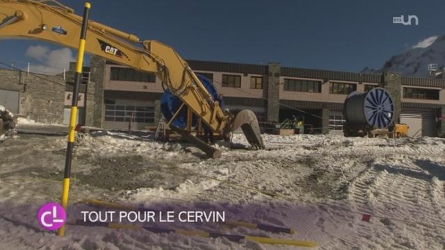 Le remplacement des câbles de téléphériques est une opération spectaculaire